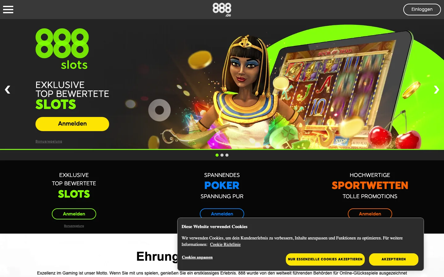 888slots — hero