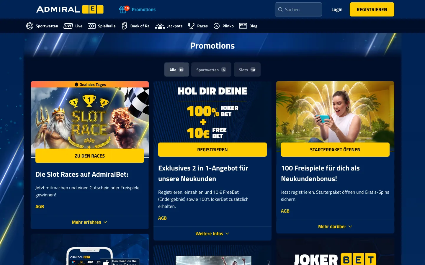 AdmiralBet — bonus-page