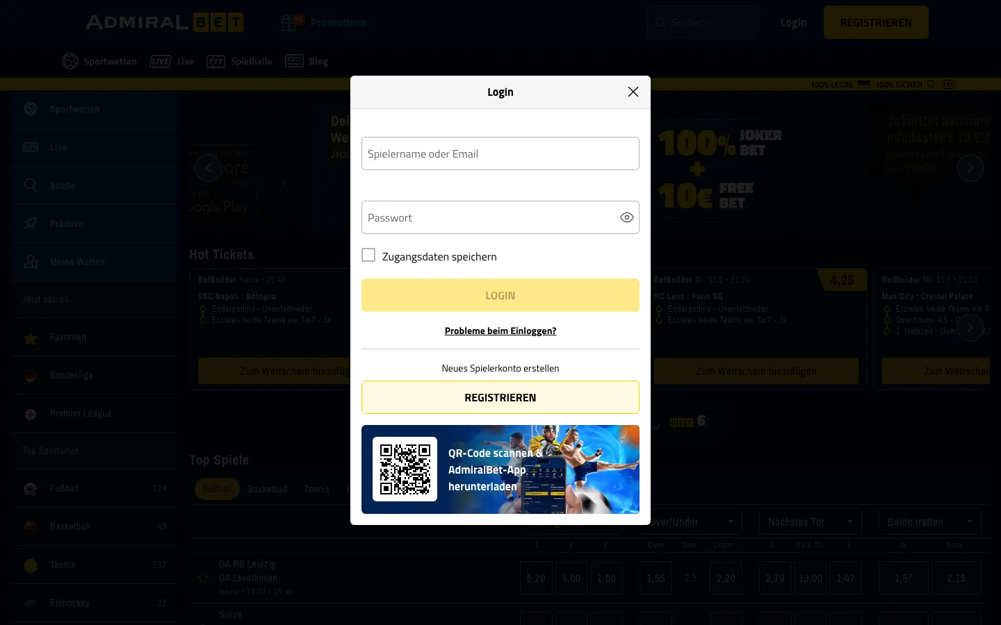 AdmiralBet — payment-page
