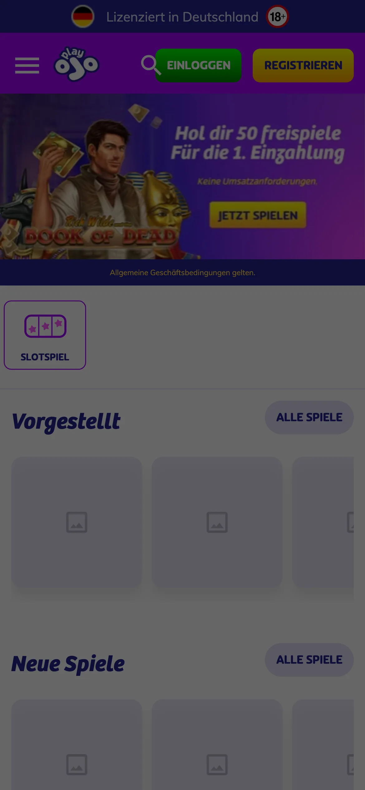 PlayOJO — mobile-homepage
