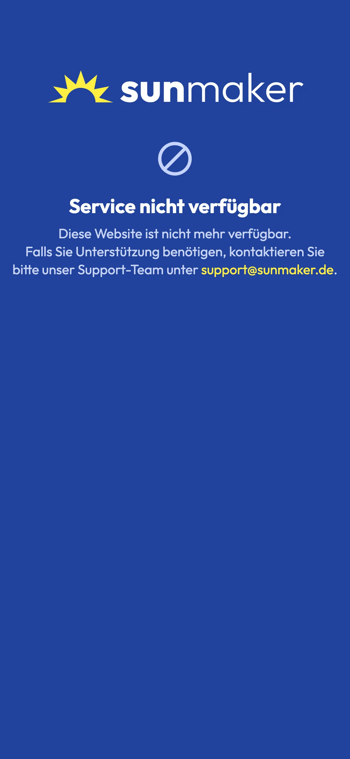 Sunmaker — mobile-homepage