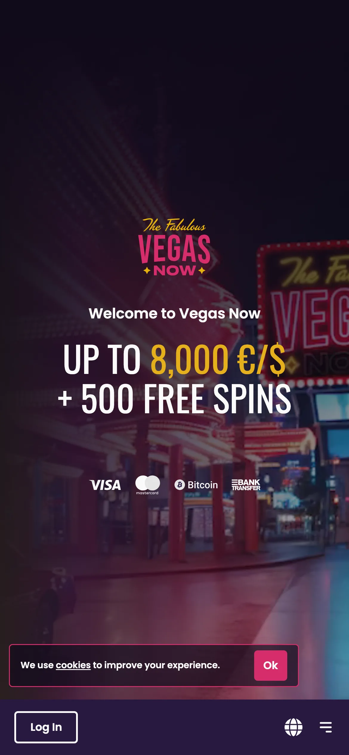 Vegas Now — mobile-homepage